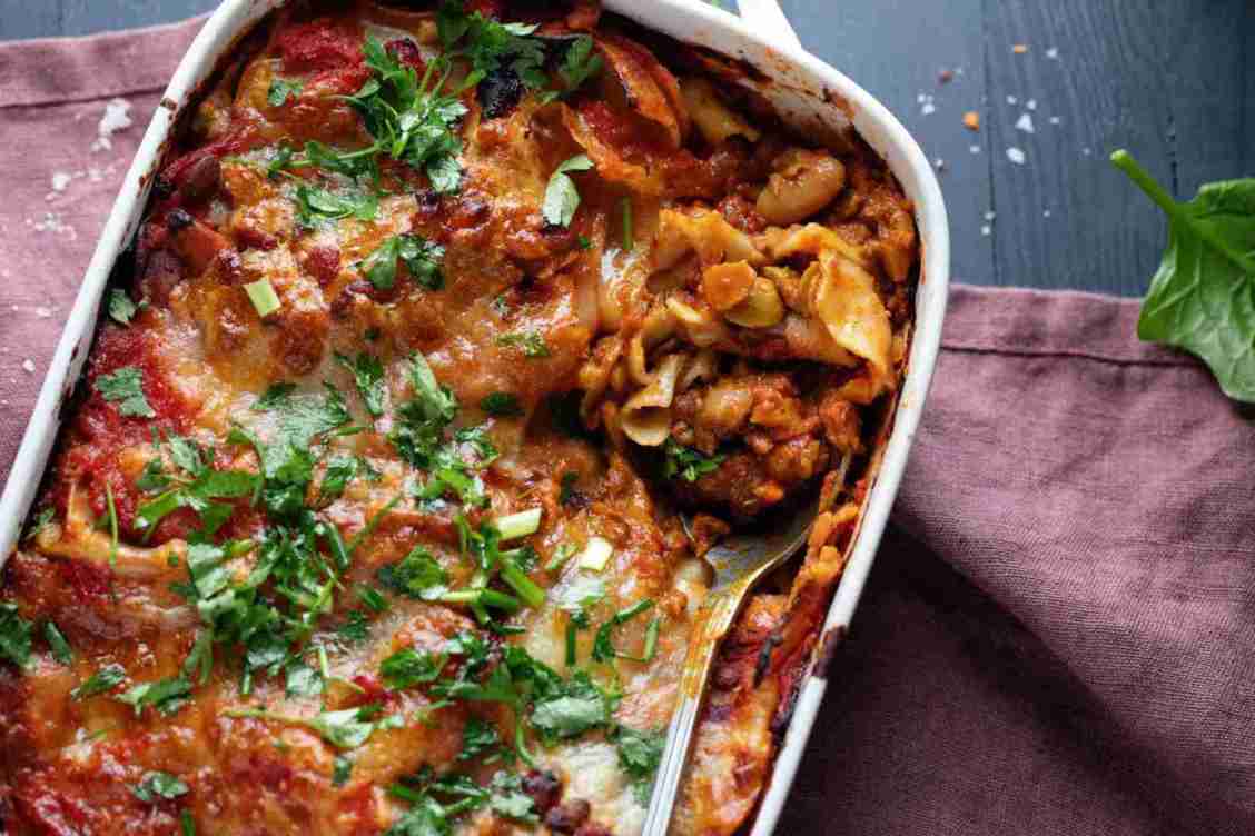 Leftover Pasta Bake